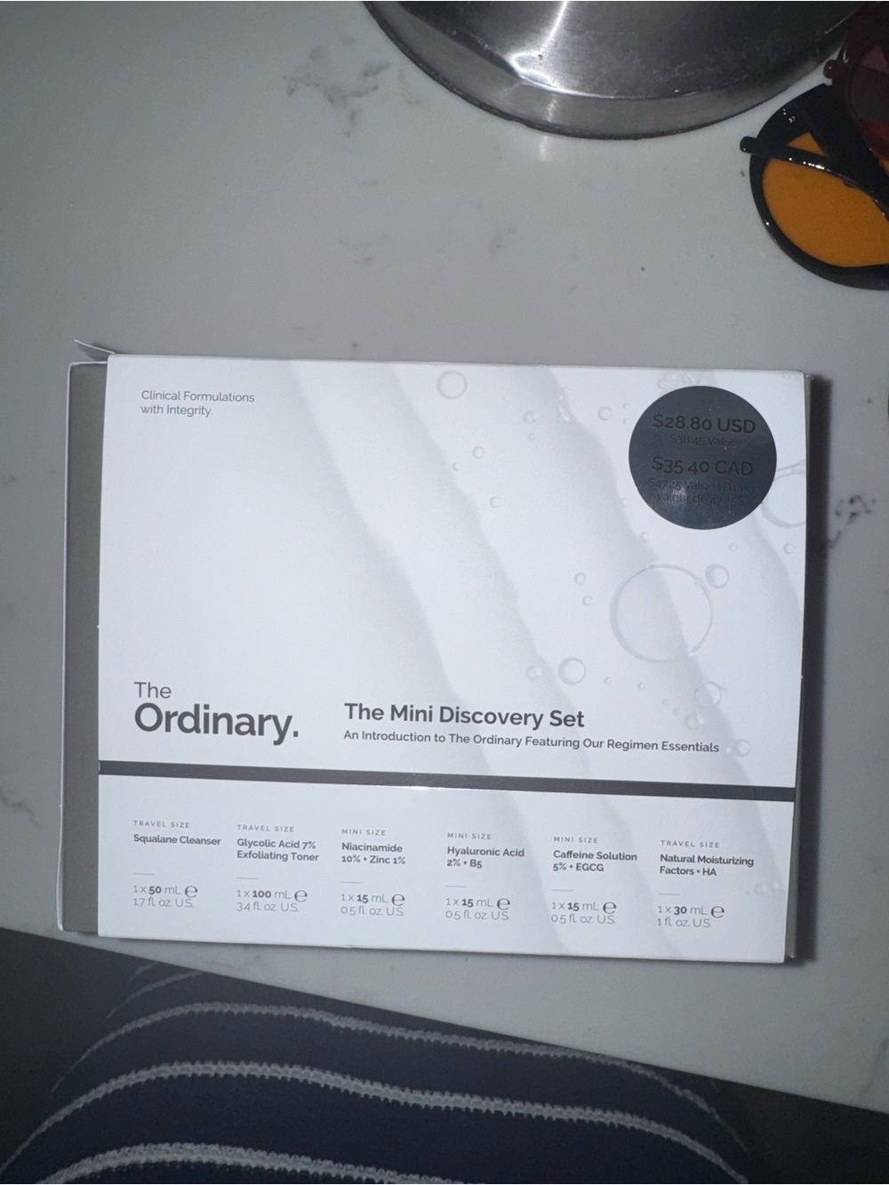 The Ordinary Mini Discovery Set White